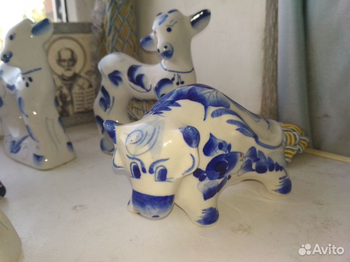 Гжель фигурки