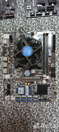 Материнская плата+процессор+оперативка