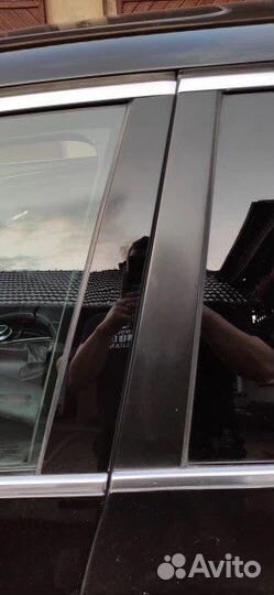 Наклейки на стойки кузова бмв е60 е61