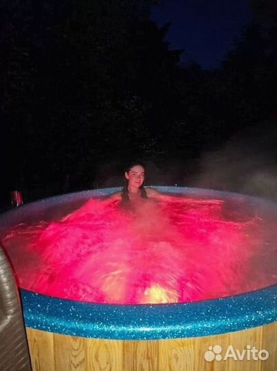 Банный чан купель с подогревом 