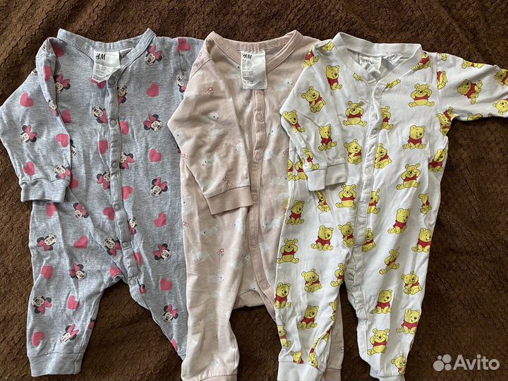 Вещи пакетом на девочку62-68