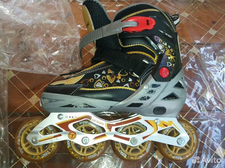 Роликовые коньки женские 38