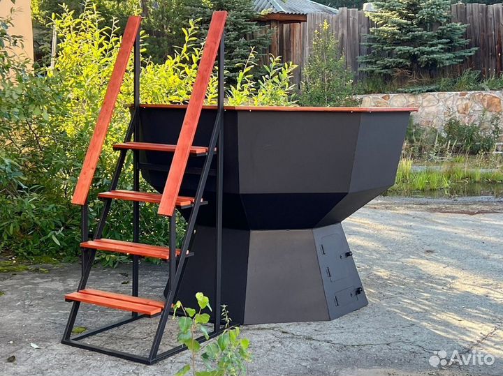 Банный чан на дровах в наличии и под заказ