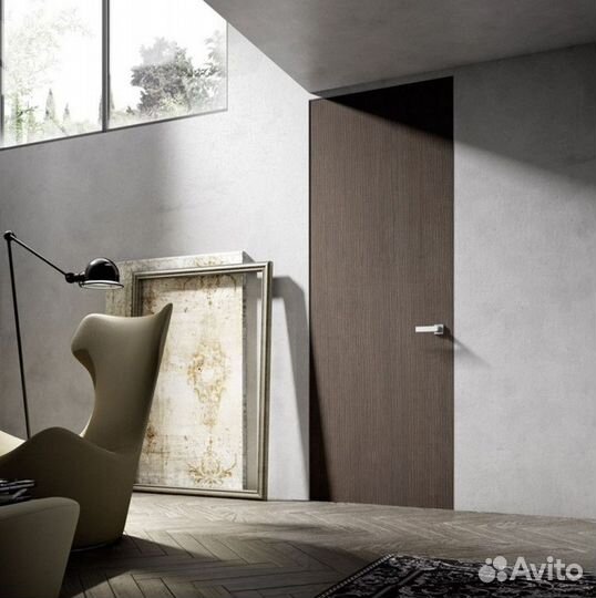 Межкомнатные двери скрытого монтажа эмаль