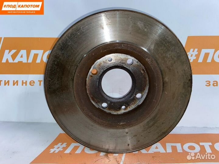 Диск тормозной передний Peugeot 207 рест. 2011