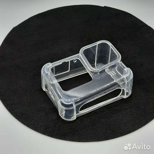 Прозрачный защитный селеконовый чехол GoPro 9/10