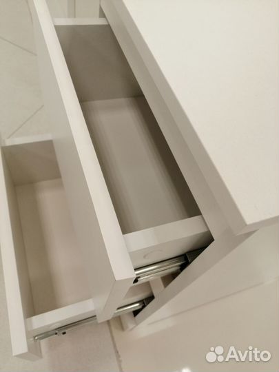 Тумбочка Plats 2 ящ,плавное закрывание.стиль икеа