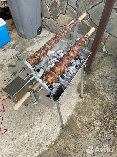 Мангал автоматический угольный