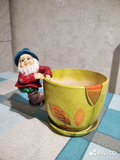 Керамические горшки для цветов бу