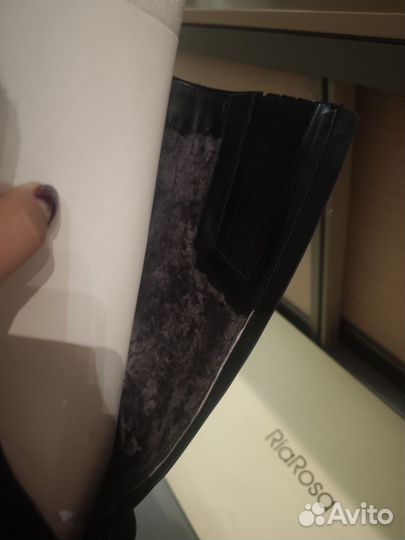 Зимние женские сапоги 38 натуральная замша новые