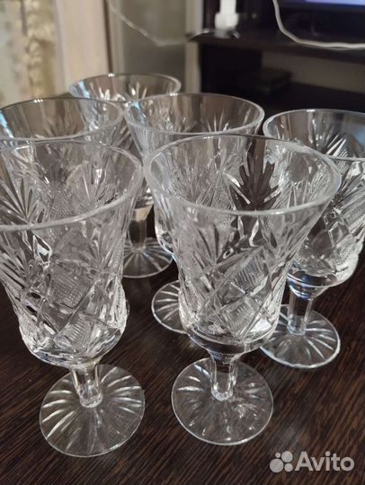 Рюмка Фужер Хрусталь. СССР