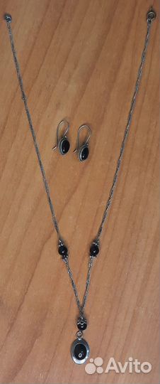 Винтаж.Колье и серьги