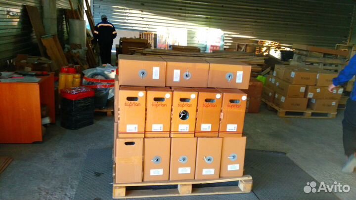 Кабель витая пара LAN UTP и FTP 5E медь 305м