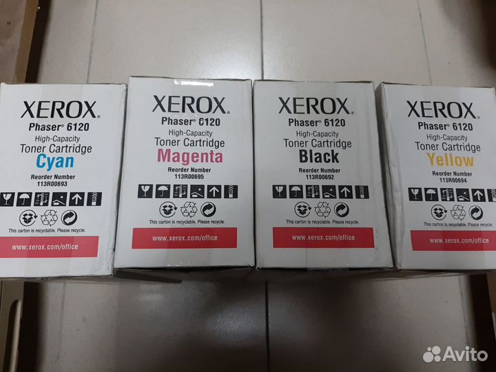 Картриджи для Xerox Phaser 6120, Xerox Phaser 6115