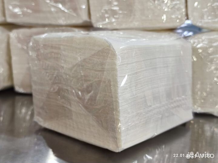 Салфетки одноразовые однослойные