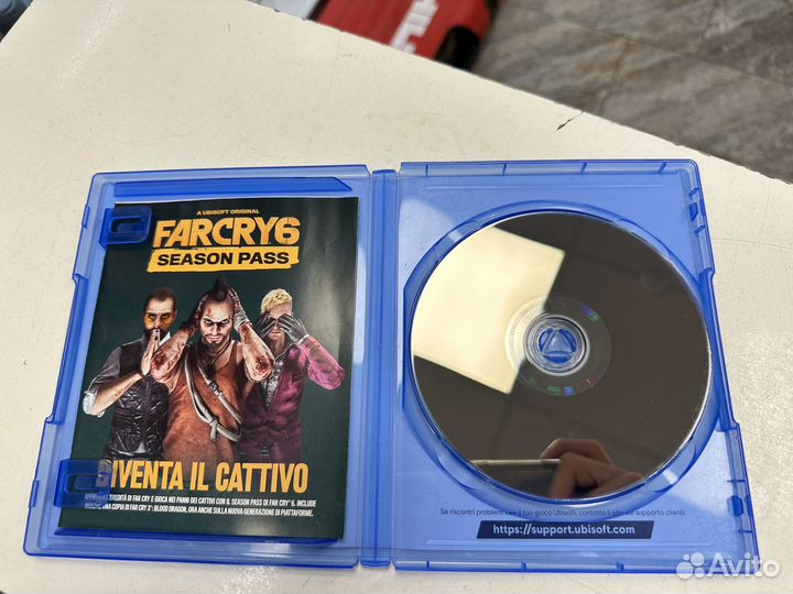 Диск на PS5 farcry6