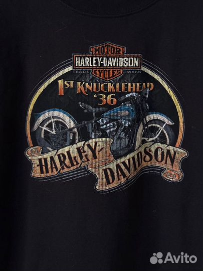 Футболка Harley Davidson винтаж гранж y2k