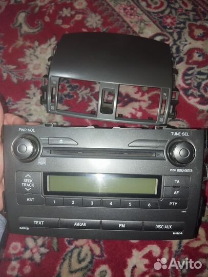 Магнитола toyota corolla 150 бу