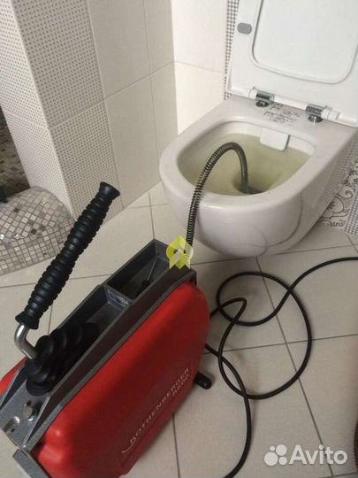 Засор прочистка канализации чистка труб