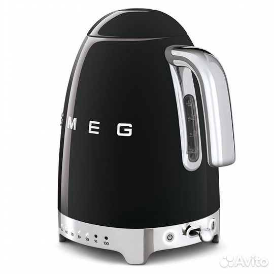 Чайник Smeg KLF04bleu черный