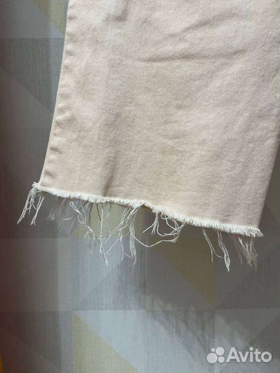 Широкие джинсы нежно-розовые из Sin Say 34 размер