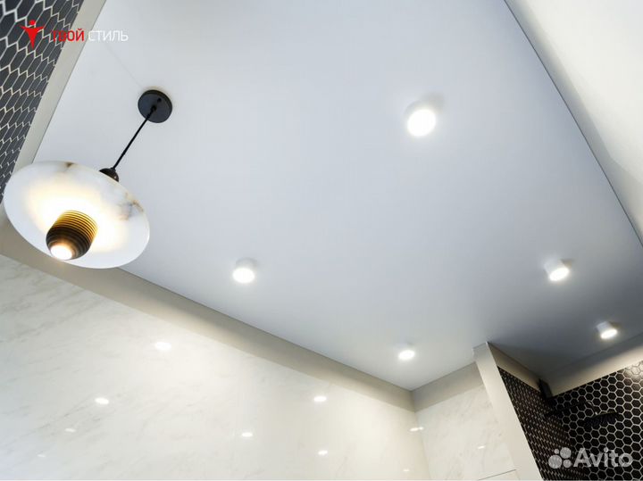 Натяжные потолки. Монтаж за 1 день