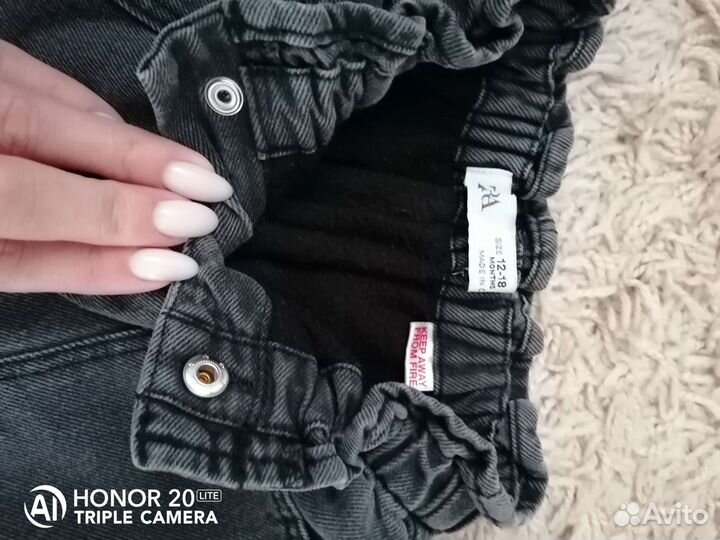 Джинсы zara для девочки