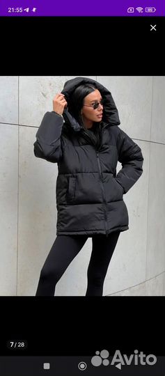 Парка женская зимняя новая