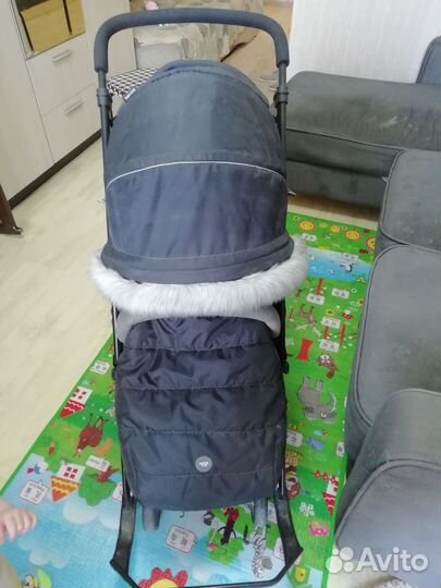 Детские санки коляска