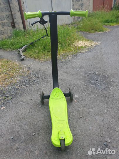 Самокат детский трехколесный бу