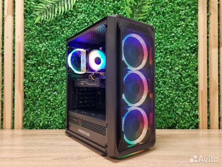 Новый игровой пк 12ядер/rx580/DDR4-16gb/NVMe512gb