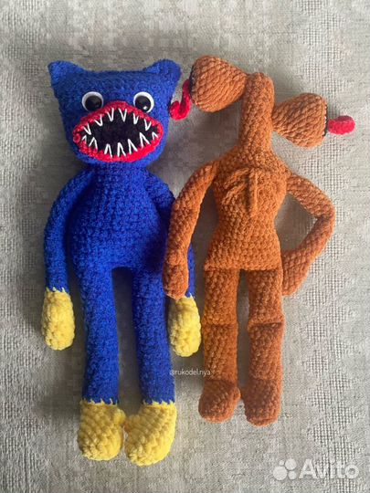 Популярные вязаные монстры