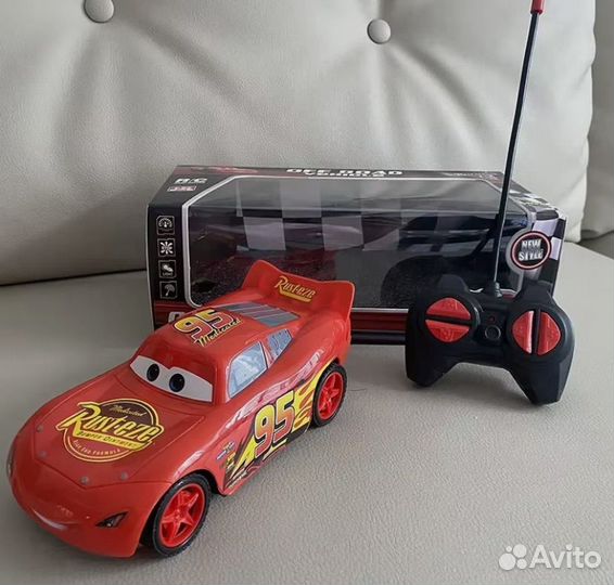 Молния Маквин машинка на радиоуправлении