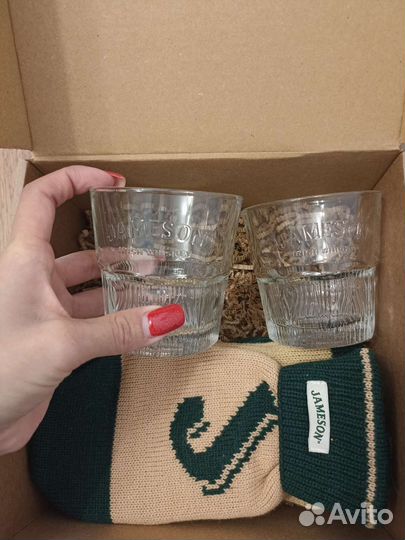 Jameson подарочный набор, варежки, стаканы
