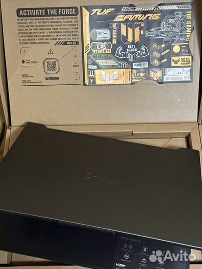 Asus TUF A15 R7 RTX 4060 новый, чек