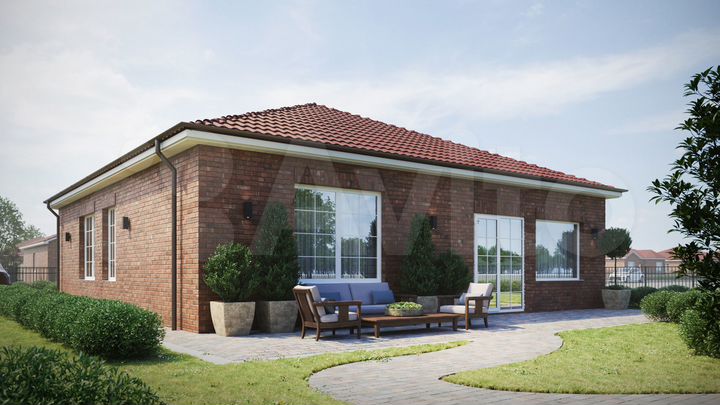 Дом 148 м² на участке 8 сот.