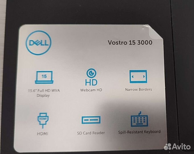 Ноутбук dell vostro 15 3000