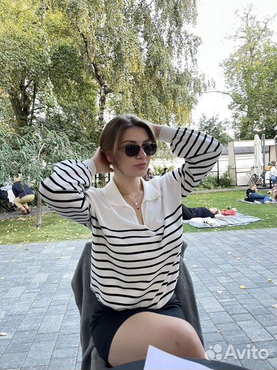 Джемпер в полоску