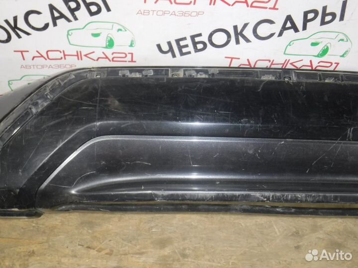 Накладка переднего бампера toyota land cruiser 200