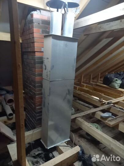 Короб для дымохода