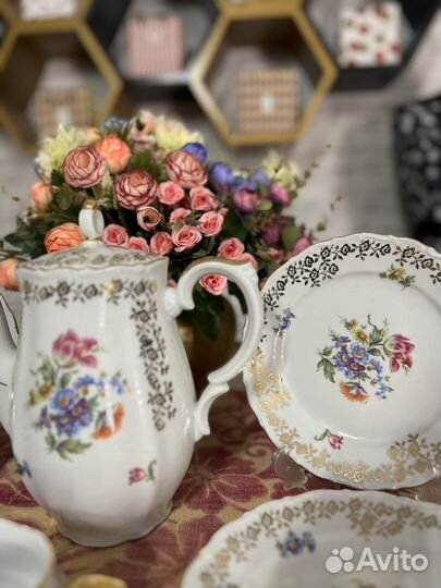 Тарелки фарфор гдр