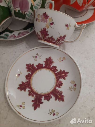 Чайные пары СССР. Дулево, Вербилки