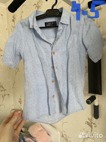 Рубашки на мальчика 2г, 3г, 4г, 5 л