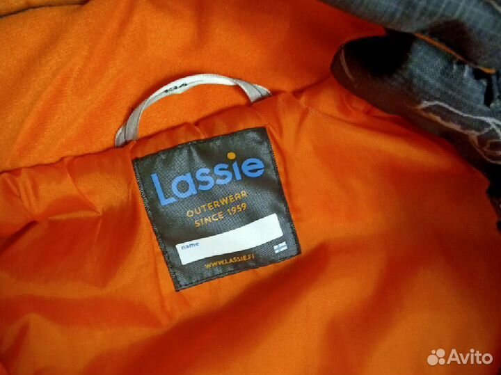 Костюм зимний Лесси для мальчика+ шапка, снуд