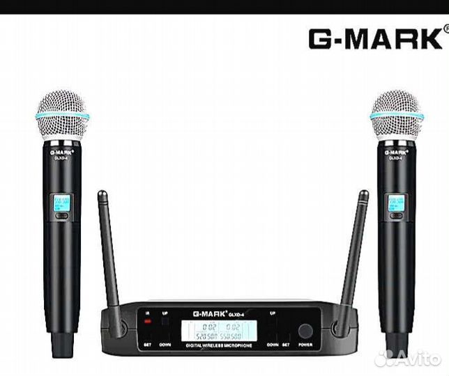 Профессиональная радиосистема новая Glxd4 (G-mark)