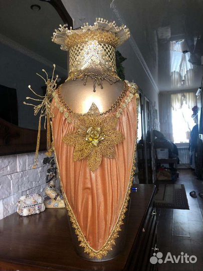 Ваза для цветов шикарная 60см