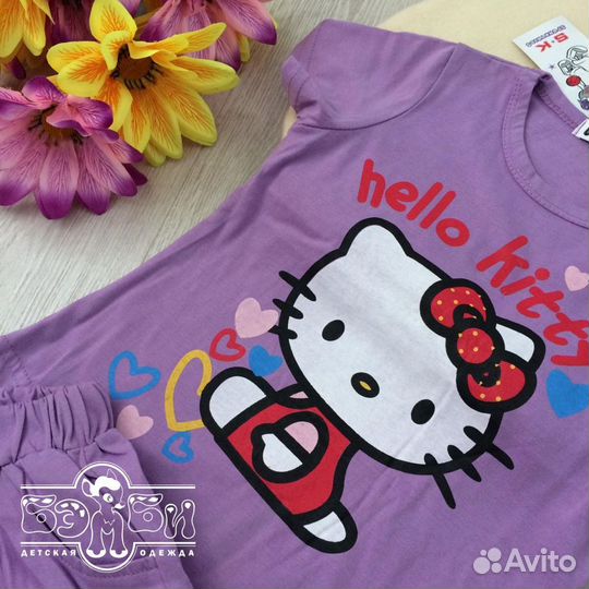 Летний костюмчик для девочки р-р 100