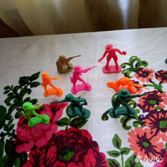 Набор солдатиков СССР