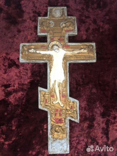 Крест настенный Алюминий