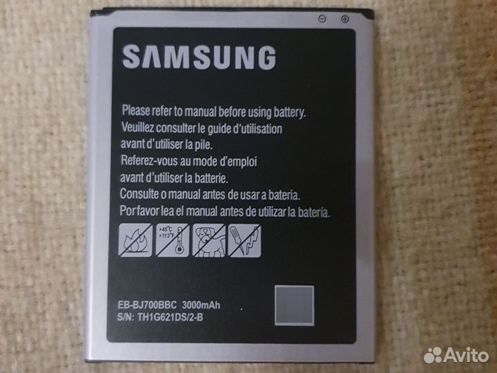 Аккумулятор для телефона samsung